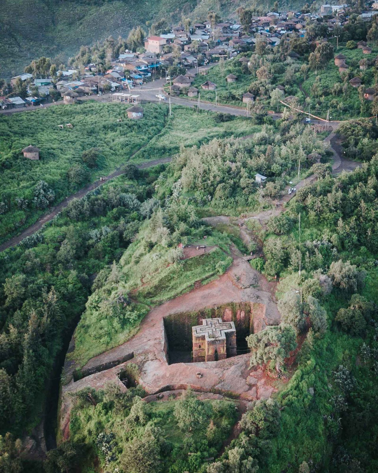 圣乔治教堂，拉利贝拉，北埃塞俄比亚