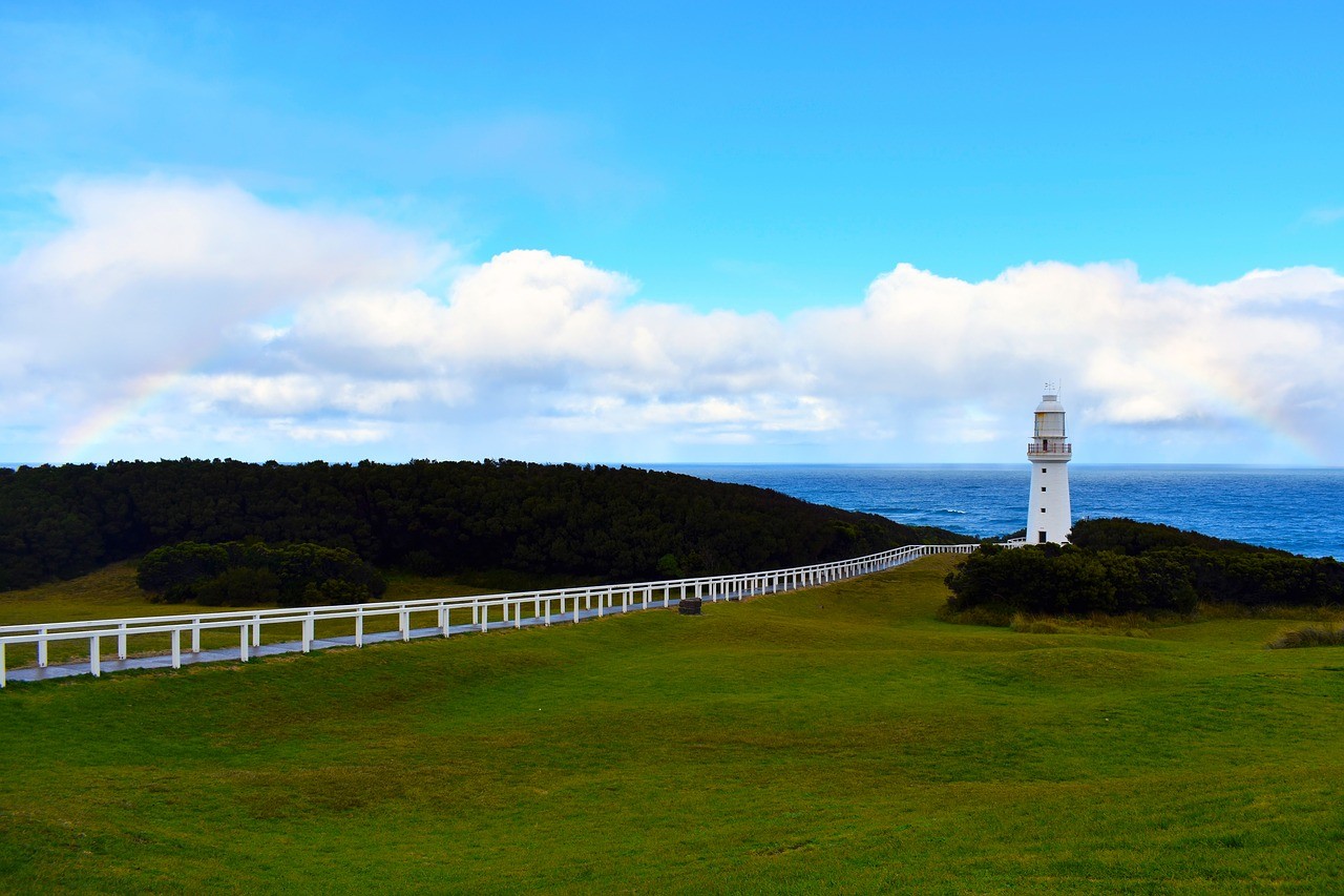 大洋路旅行路线:澳大利亚奥特威角灯塔，大洋路之旅的最佳方式