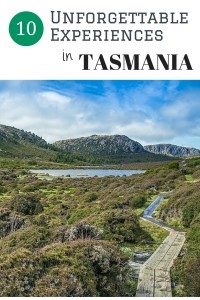 在塔斯马尼亚州的10个难忘经历。澳大利亚