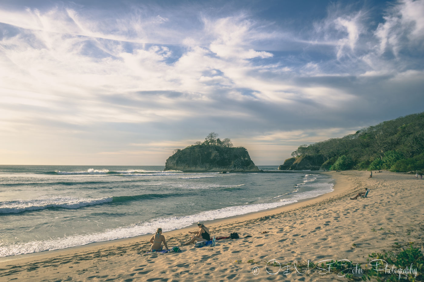 瓜那卡斯特最好的海滩，普拉亚佩拉达。Nosara。哥斯达黎加